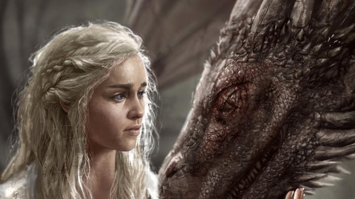 1920x1080 Daenerys Targaryen Art Laptop Full HD 1080P HD 4k Wallpapers 