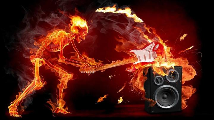 Skull Fantasy Music Horror - Free Live Wallpaper - Live Desktop Wallpapers
