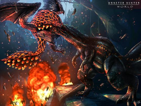 Monster Hunter World Deviljho Wallpapers
