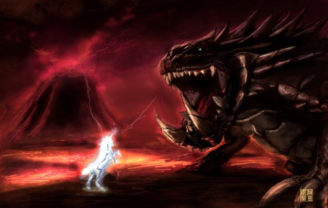 Kirin, Akantor, Monster Hunter Wallpapers HD \/ Desktop and Mobile 