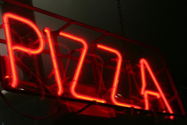 3456x2304 px architecture neon Pizza quote sign text Typography \u2013 Anime 