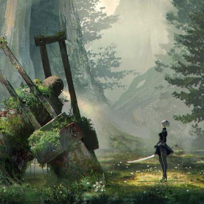 10 New Nier Automata Wallpaper 4K FULL HD 1080p For PC Desktop 2020