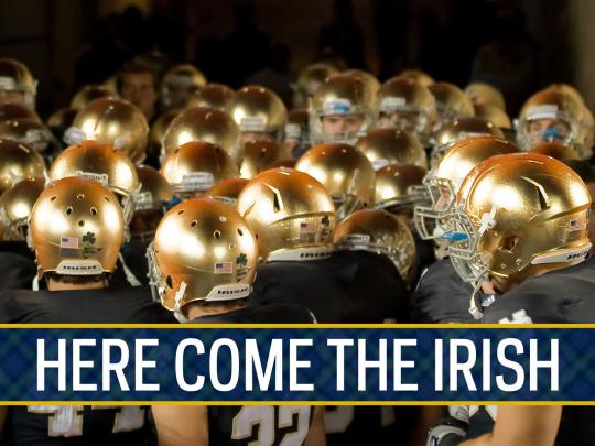Notre Dame Fighting Irish Football Wallpapers