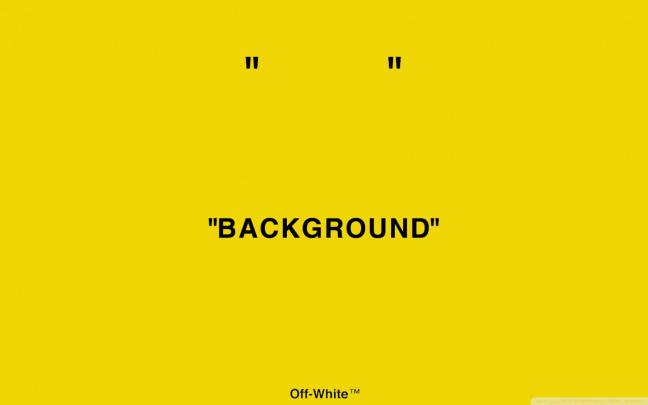 Off White Brand Desktop Wallpapers