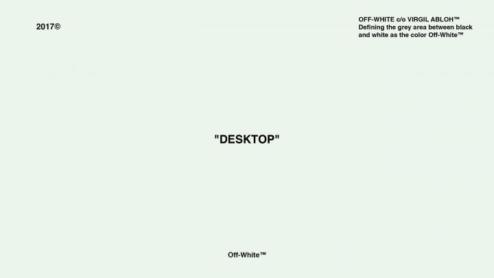 Off White Desktop Wallpapers