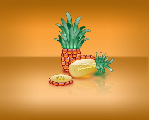 Pineapple Wallpaper - Fruit Wallpaper (7151887) - Fanpop