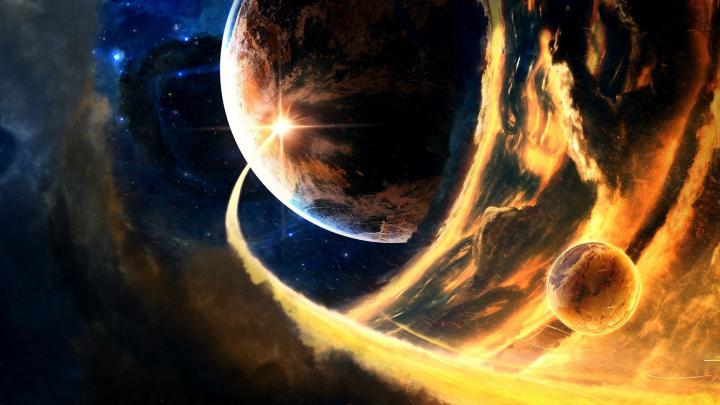 space, Planet, Digital Art Wallpapers HD \/ Desktop and Mobile Backgrounds