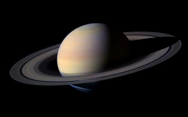 Saturn Planet With Rings, Desktop Wallpaper