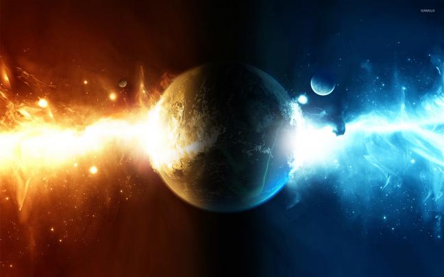 Exploding planet wallpaper - Fantasy wallpapers - #13246