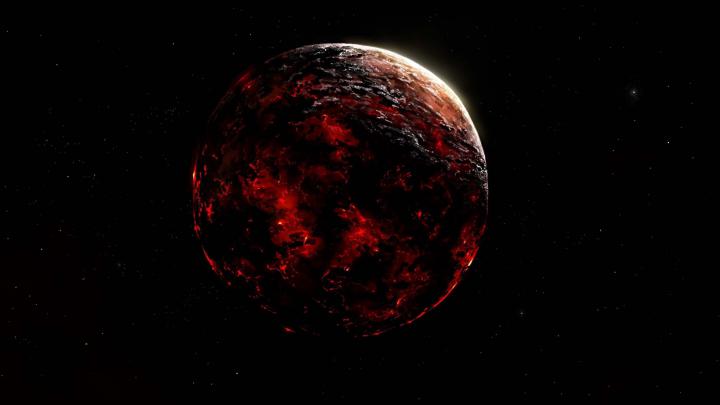 red, Giant, Planet, Space, Sun Wallpapers HD \/ Desktop and Mobile 