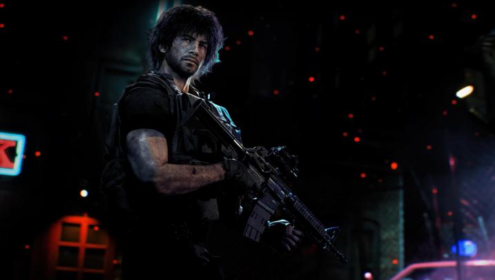 1360x768 4K Carlos Oliveira Resident Evil 3 Desktop Laptop HD Wallpaper 