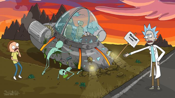 Rick And Morty Desktop Wallpaper 4k