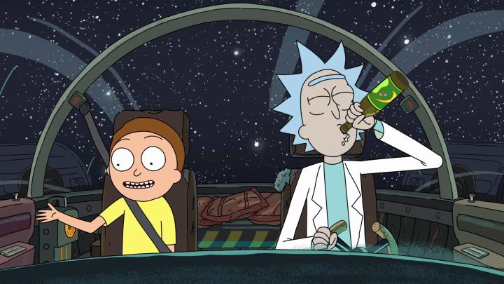 Minimalist Rick And Morty Desktop Wallpaper 4k - Download More Wallpaper