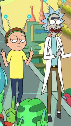 Beachside: Desktop Rick And Morty 4k Wallpaper