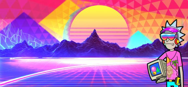 Rick and Morty Vaporwave Desktop Wallpapers - Top Free Rick and Morty 