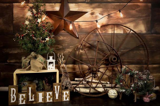 Rustic Christmas Wallpapers