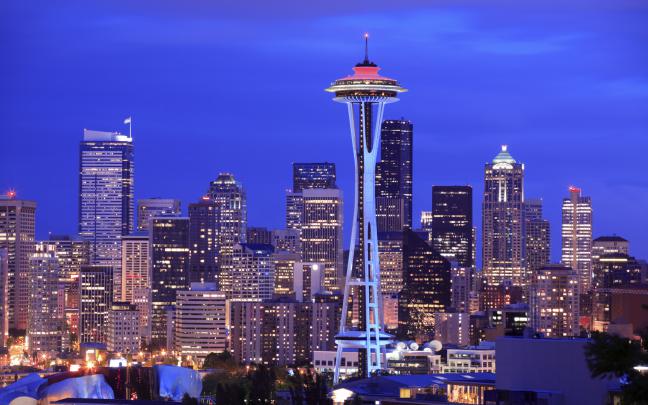 city, Cities, Architecture, Buildings, Skysrapers, Skylines, Seattle 