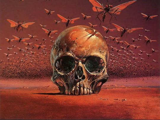 dark, Skull, Evil, Horror, Skulls, Art, Artwork, Skeleton Wallpapers HD 
