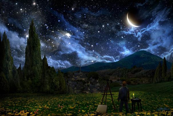 Starry Night Desktop Backgrounds