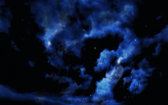 Free Desktop Starry Night Wallpaper