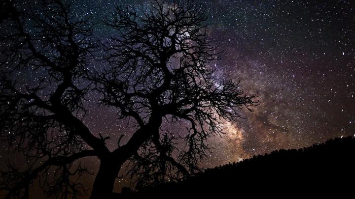 Starry Night Sky Desktop Wallpaper (74+ images)