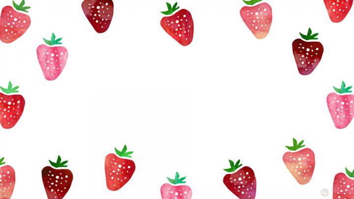 Cute Strawberry Desktop Wallpapers