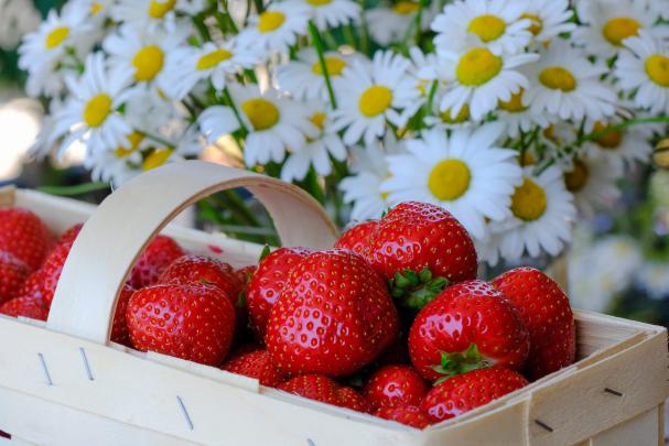 Strawberry Wallpaper HD - LovelyTab