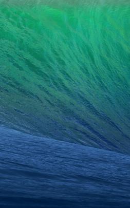 Free download 2560x1600 OS X Mavericks Wave desktop PC and Mac 