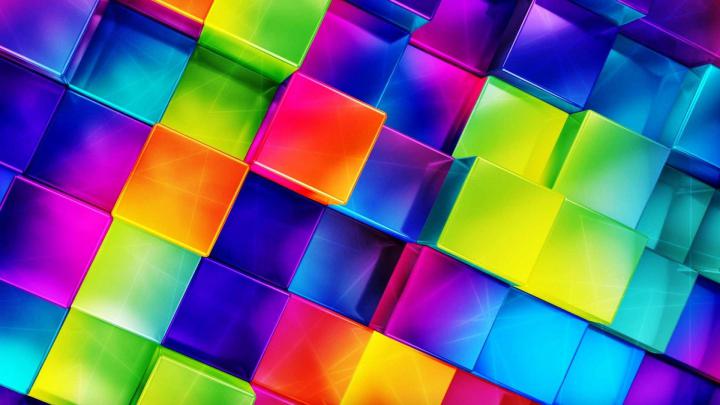 Colorful Abstract Wallpaper 1920X1080 \/ abstract, Colorful, Digital art 
