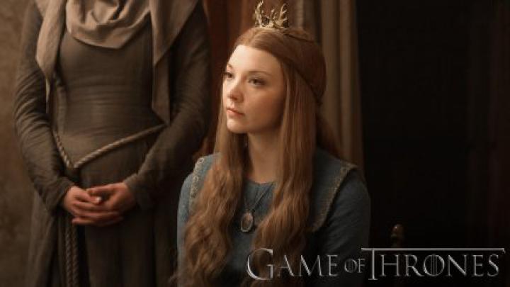 women, actress, Natalie Dormer , Margaery Tyrell, blue eyes, long hair 