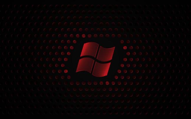 Free download Red windows 7 microsoft logo 8 wallpaper [1920x1080] for 