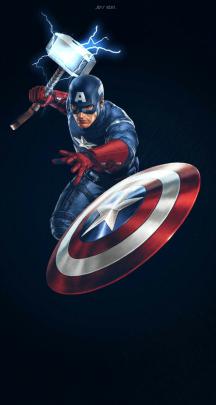 Captain America Cartoon Wallpapers - 4k, HD Captain America Cartoon 