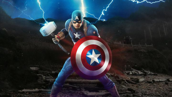 Captain America Cartoon Wallpapers - 4k, HD Captain America Cartoon 