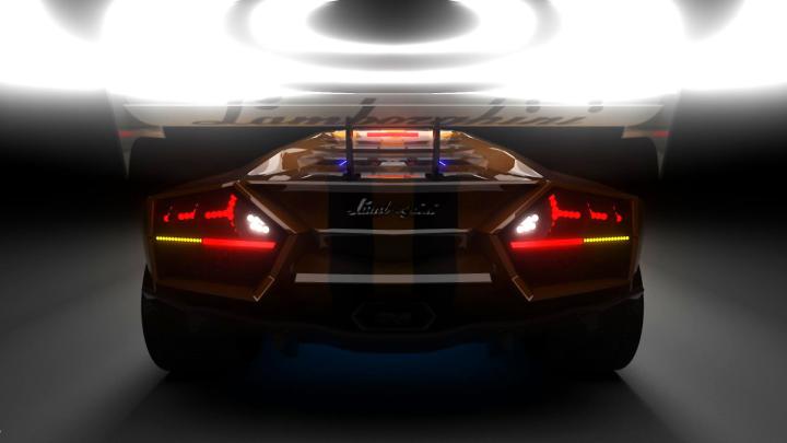 Cars lamborghini aventador sports backlights wallpaper | AllWallpaper 