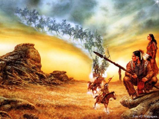 Native American Warrior Art Wallpapers - Top Free Native American 