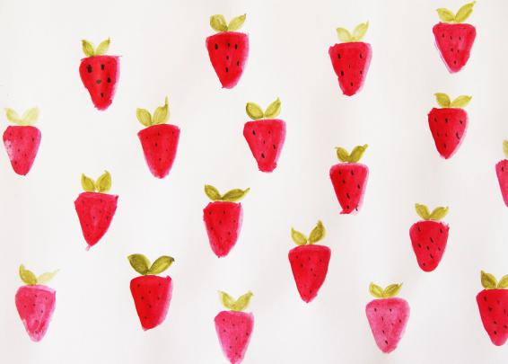 Cute Strawberry Desktop Wallpapers