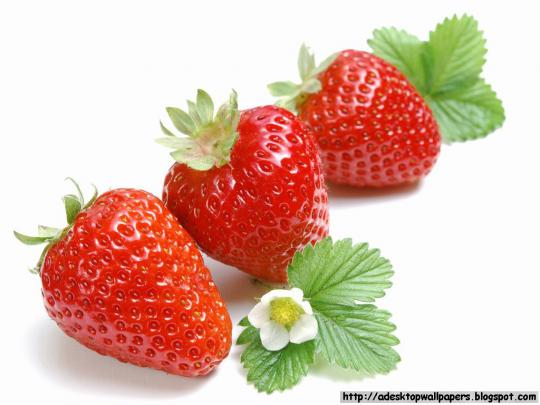 Strawberry Desktop Wallpaper -