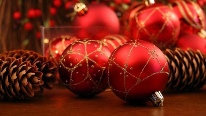 HD Christmas Ornaments Widescreen Wallpaper | Download Free - 140342