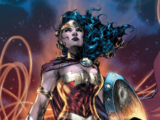 Desktop wallpaper confident, wonder woman, art, hd image, picture 
