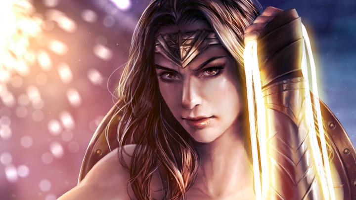 Wonder Woman Paint Artwork, HD Superheroes, 4k Wallpapers, Images 