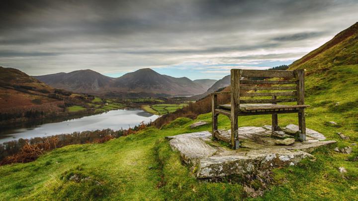 Countryside, Trees, Green, Plants, Chair, Nature,hd - Chair In The 