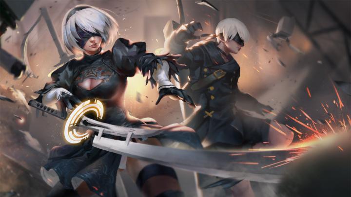 9s Nier Automata Wallpaper Hd - HD Wallpaper