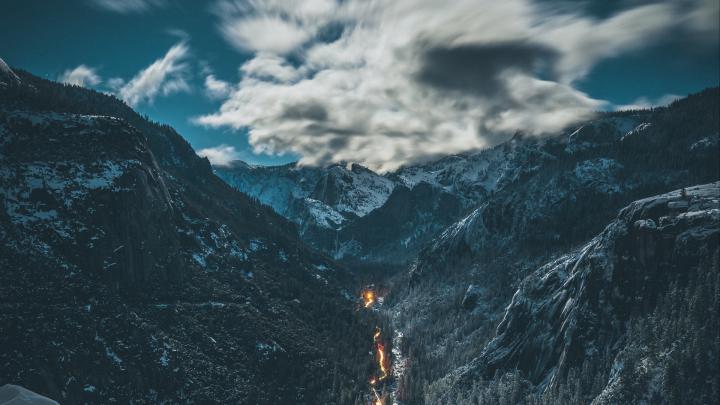 River,Mountains [1920x1080] : wallpaper