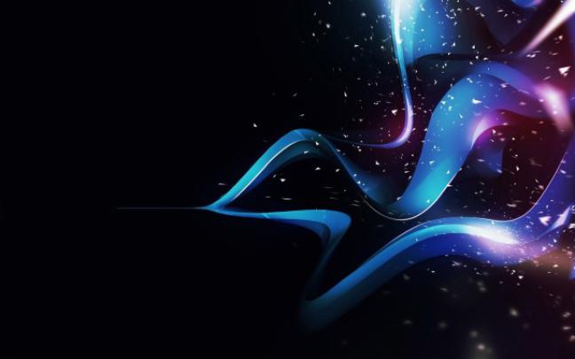 Download 1920x1080, Wallpaper Black Blue Gradient Linear Medium - Blue 