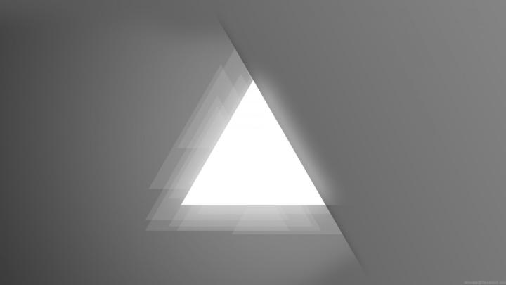 Wallpaper : abstract, minimalism, sky, triangle, gray, angle, light 