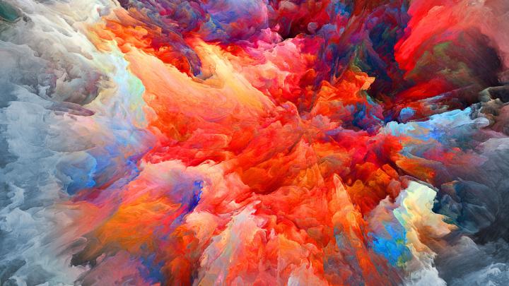 Ultra Hd 4k Resolution Technology 4k Abstract Painting Wallpaper 4k