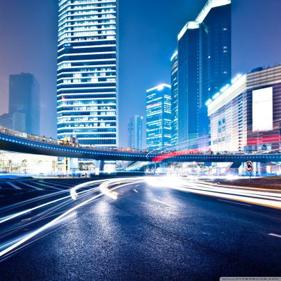 Night Traffic Wallpaper \/ Highway Night traffic 4K Wallpapers | HD 