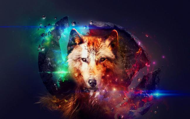 Abstract Wolves Wallpapers - Top Free Abstract Wolves Backgrounds 