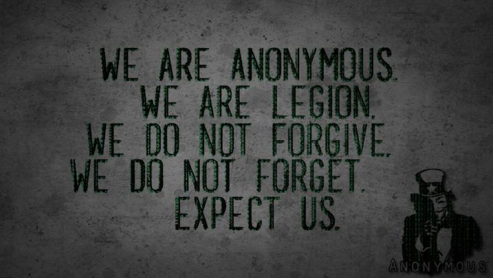 Gray background with text wallpaper, chains, Anonymous, quote 