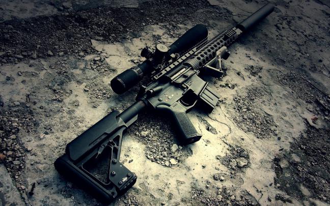 AR15 Desktop Wallpaper -